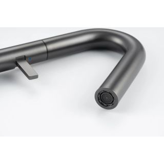 Cмеситель для раковины Knotlor SS-30/GM, оружейная сталь